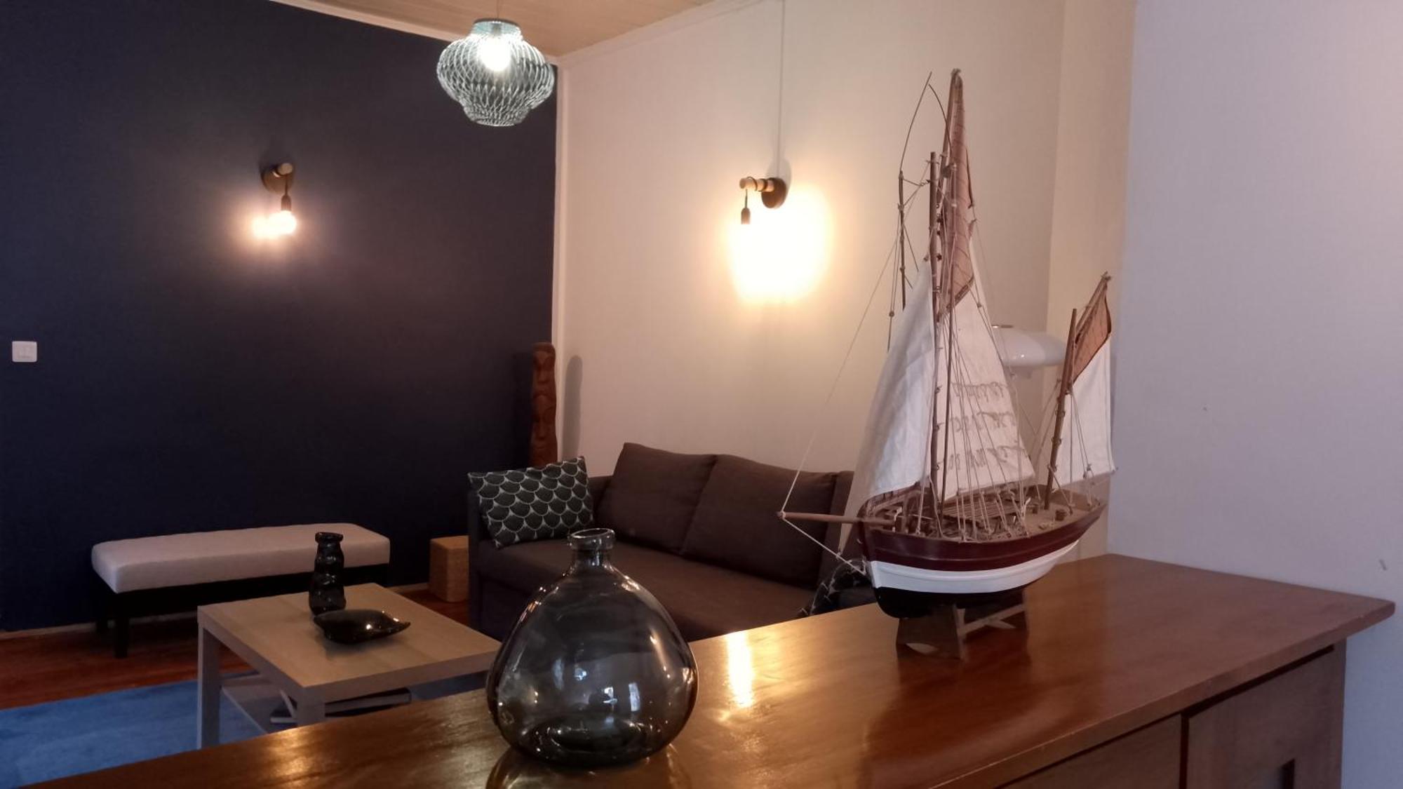 Loft en duplex avec vue sur plage et chenal Dieppe Extérieur photo